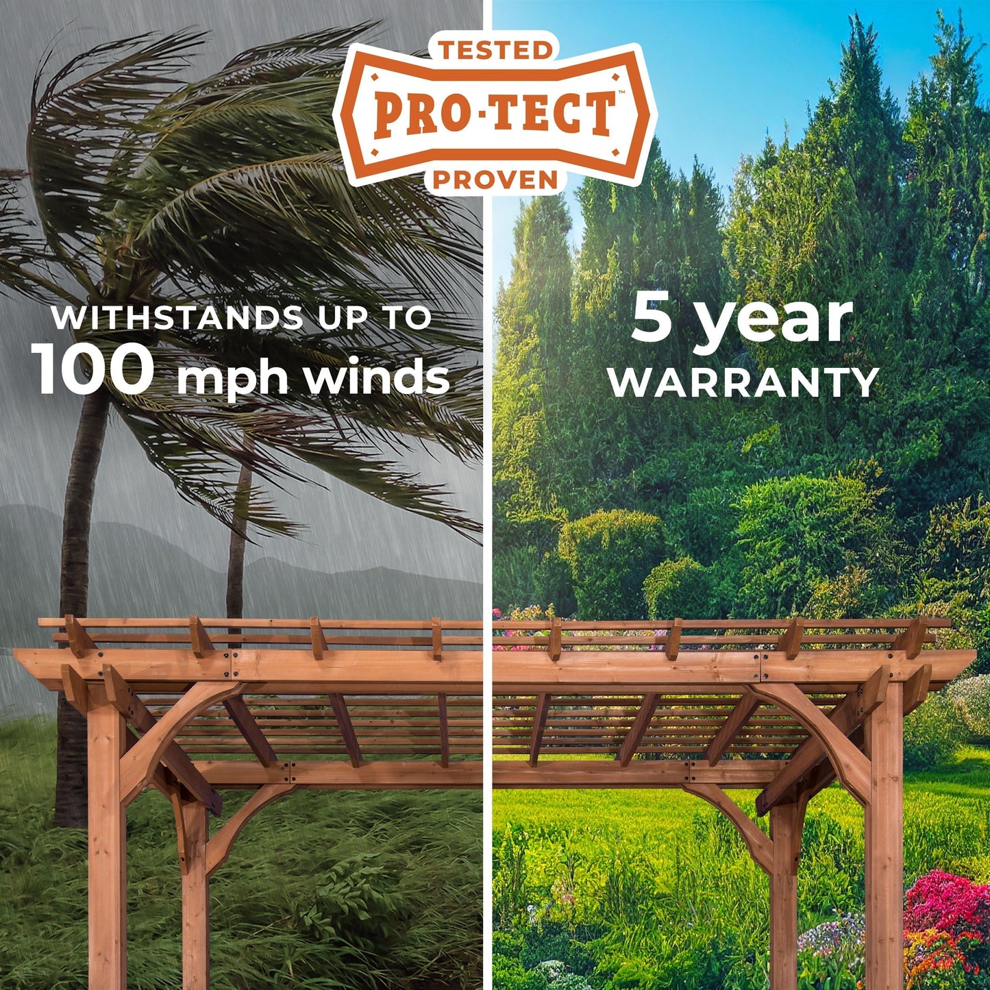 24x12 Beaumont Pergola