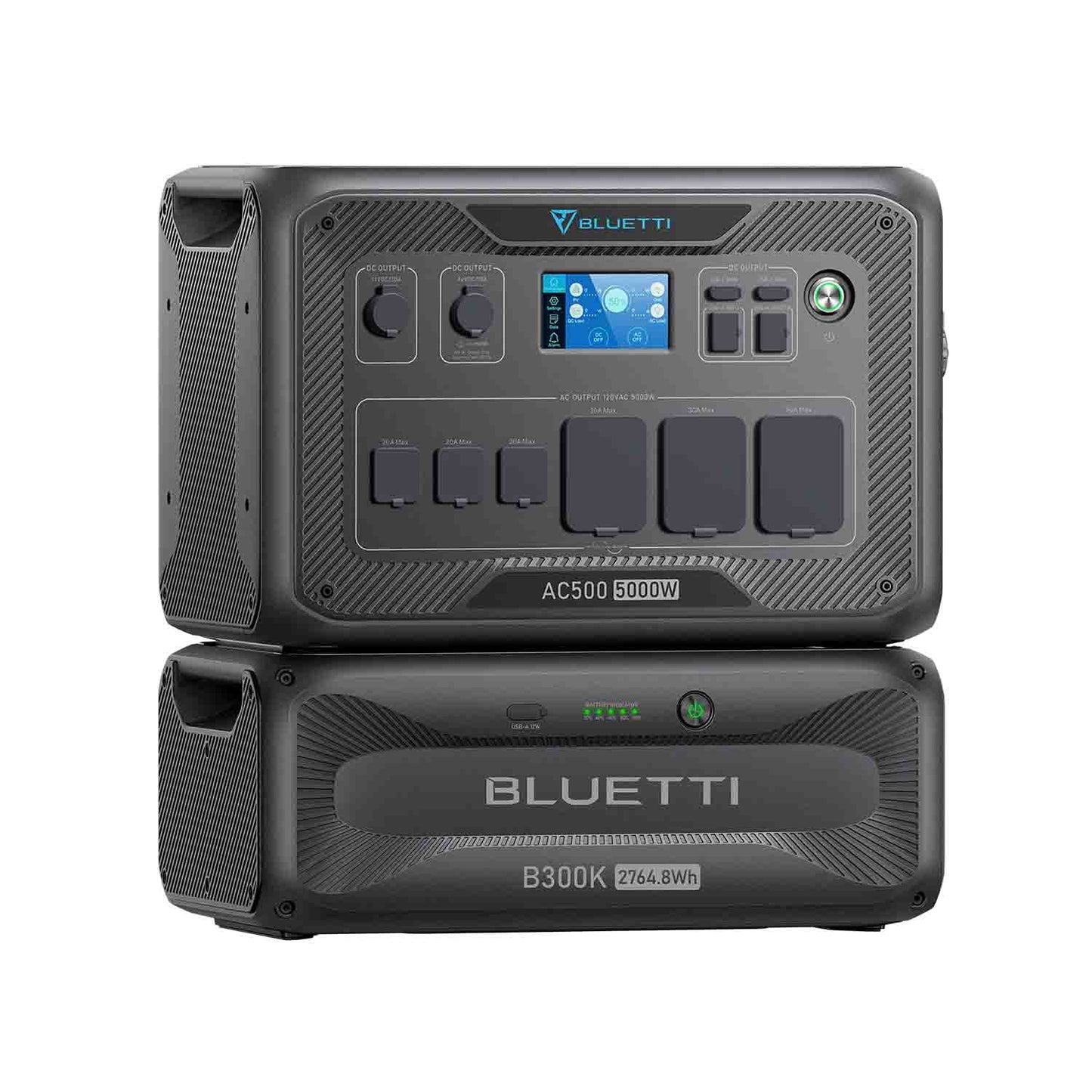 BLUETTI AC500 Home Battery Backup Generator | 3072Wh | 5000W | 3000W Solar Input