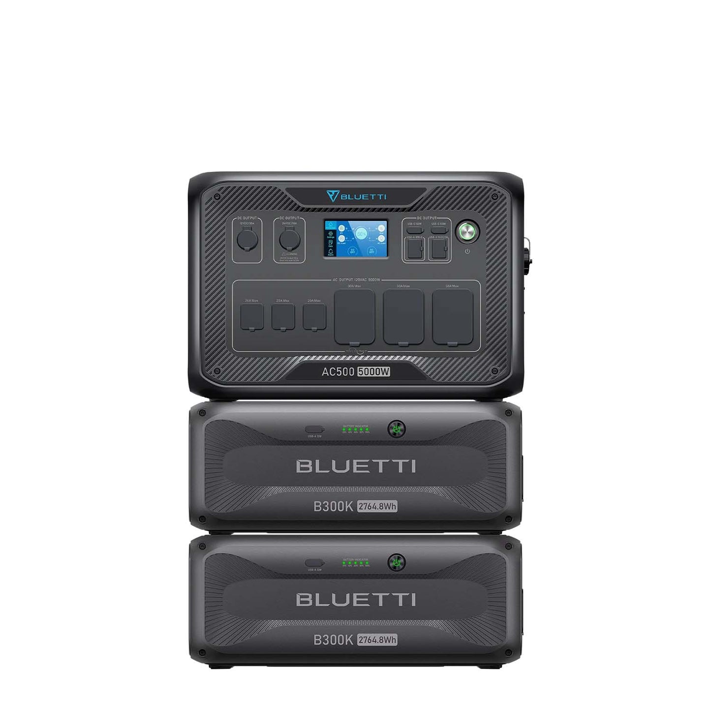 BLUETTI AC500 Home Battery Backup Generator | 3072Wh | 5000W | 3000W Solar Input