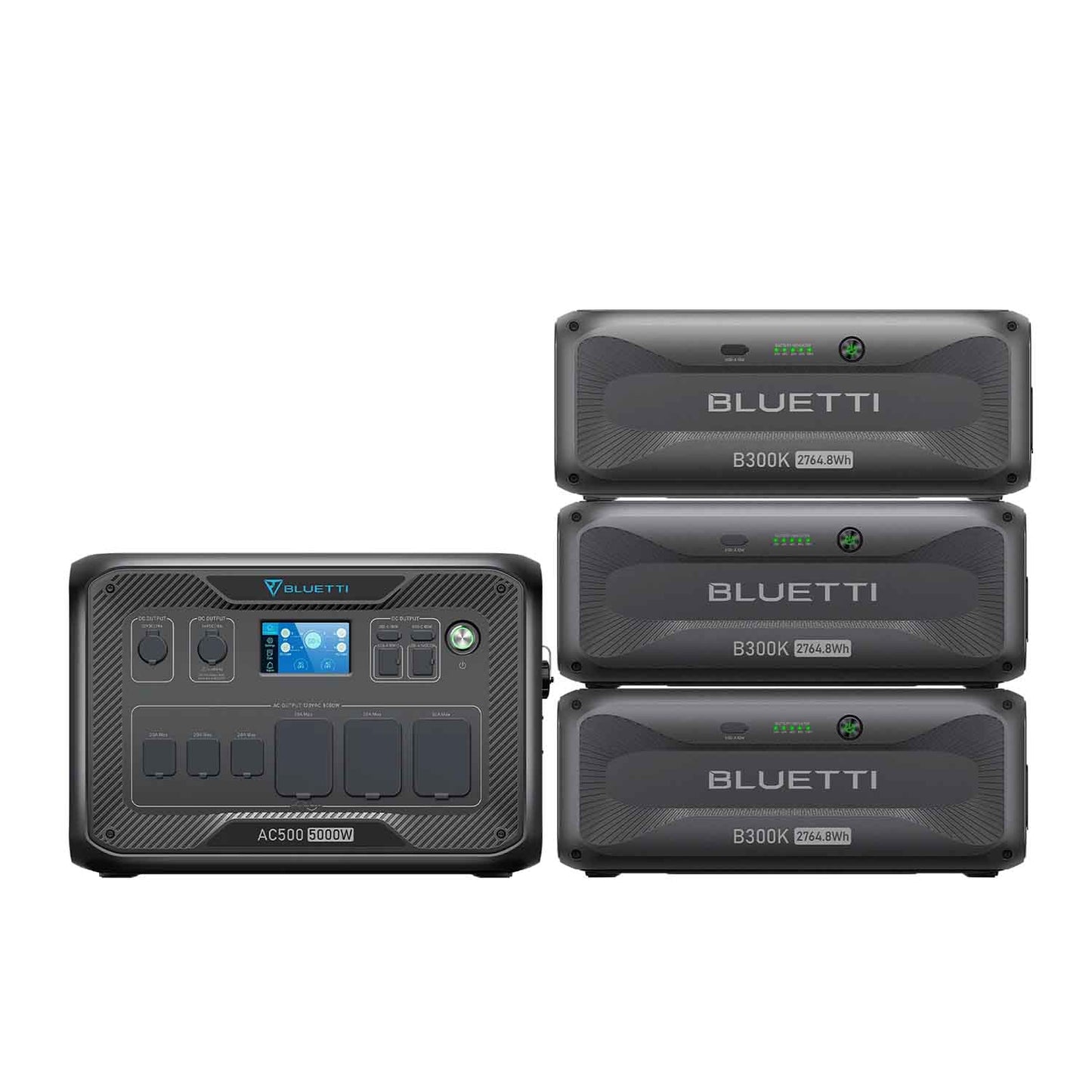 BLUETTI AC500 Home Battery Backup Generator | 3072Wh | 5000W | 3000W Solar Input