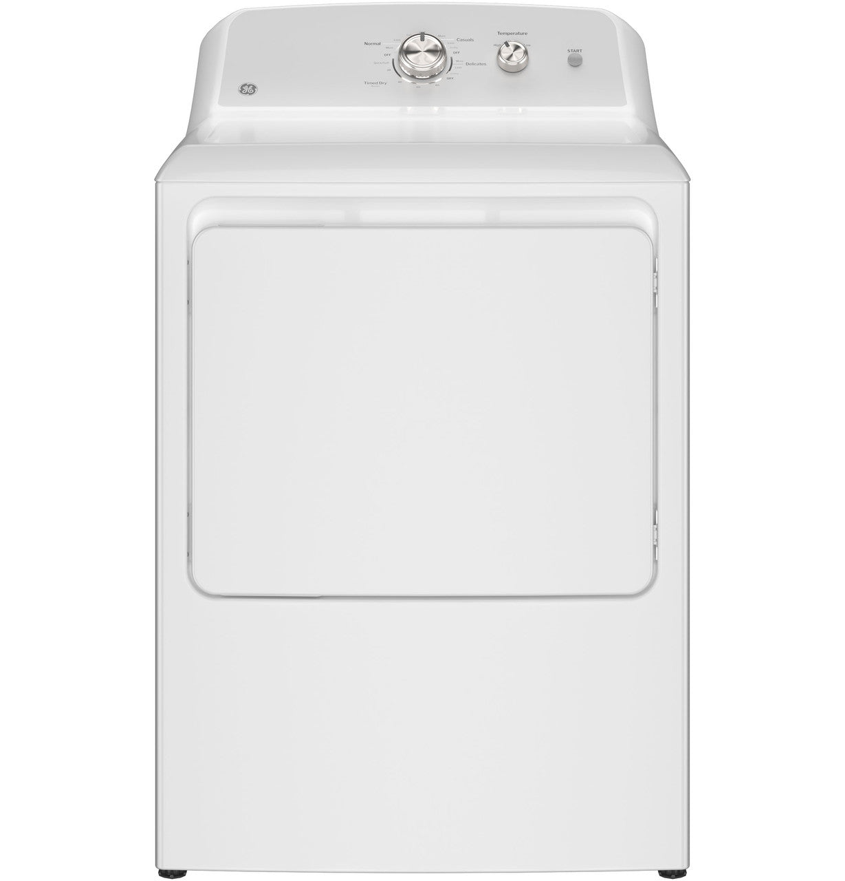 GE GE® 7.2 cu. ft. Capacity Electric Dryer with Up To 120 ft. Venting and Reversible Door
