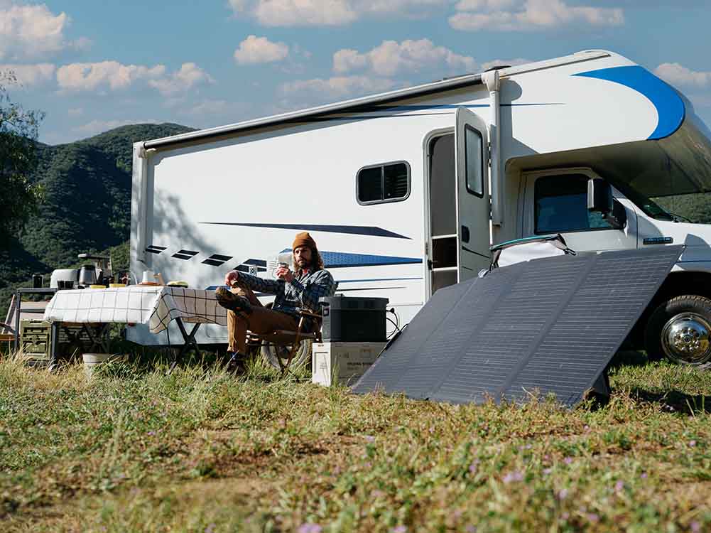 EcoFlow DELTA 2 Max Portable Power Station | 2048Wh | 2400W | 1000W Solar Input