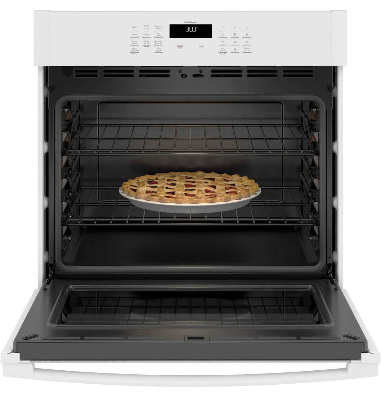 GE® 30" Smart Built-In Self-Clean Single Wall Oven