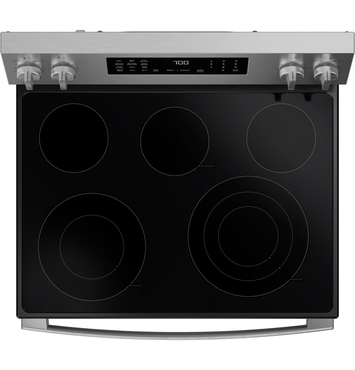 GE Profile™ ENERGY STAR® 30” Smart Free-Standing Electric Convection Range with No Preheat Air Fry and EasyWash™ Oven Tray