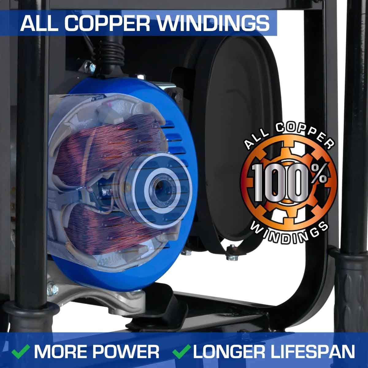 DuroMax XP13000E Gasoline 10500W/13000W Portable Generator