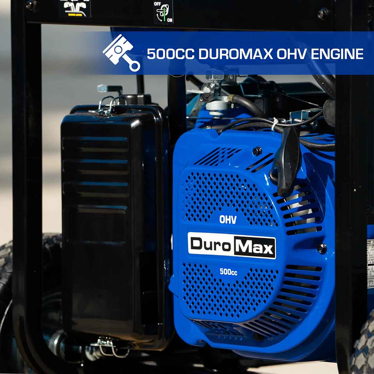 DuroMax XP13000X Gasoline 10500W/13000W Portable Generator | CO Alert