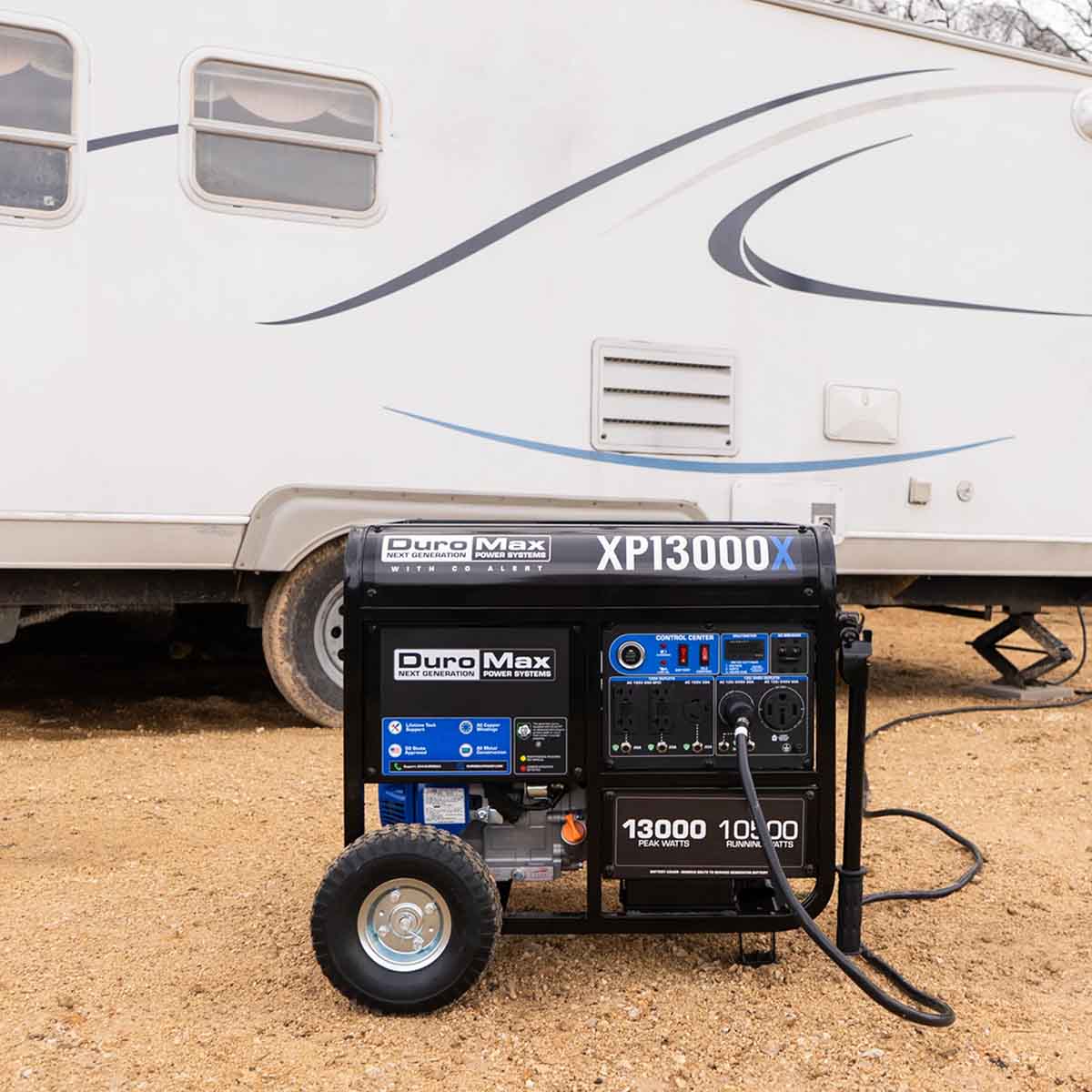 DuroMax XP13000X Gasoline 10500W/13000W Portable Generator | CO Alert