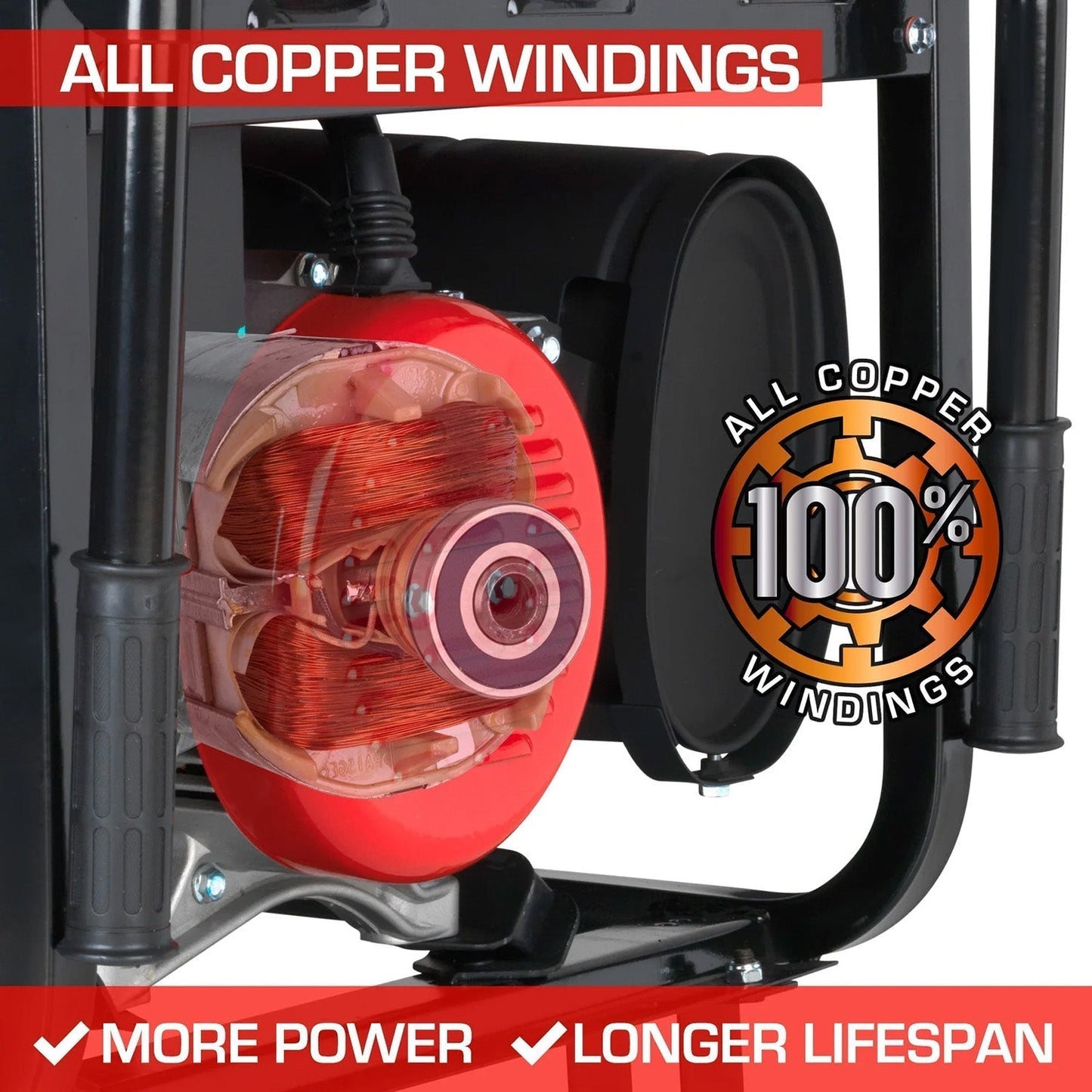 DuroStar DS10000E Gasoline 8000W/10000W Portable Generator