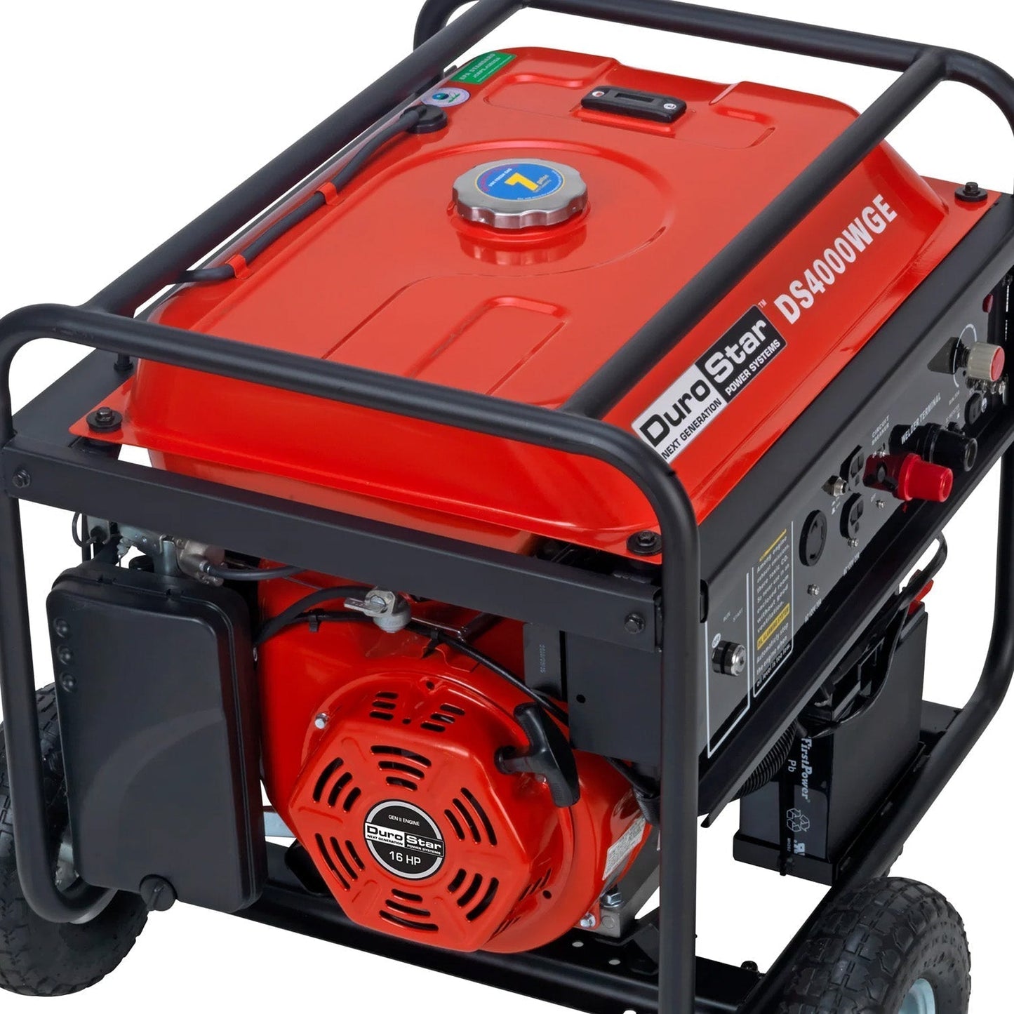 DuroStar DS4000WGE 210-Amp Gasoline 3500W/4000W Portable Welding Generator