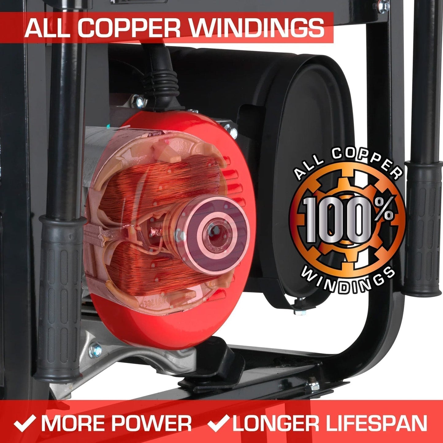 DuroStar DS5500EH Dual Fuel 4500W/5500W Portable Generator