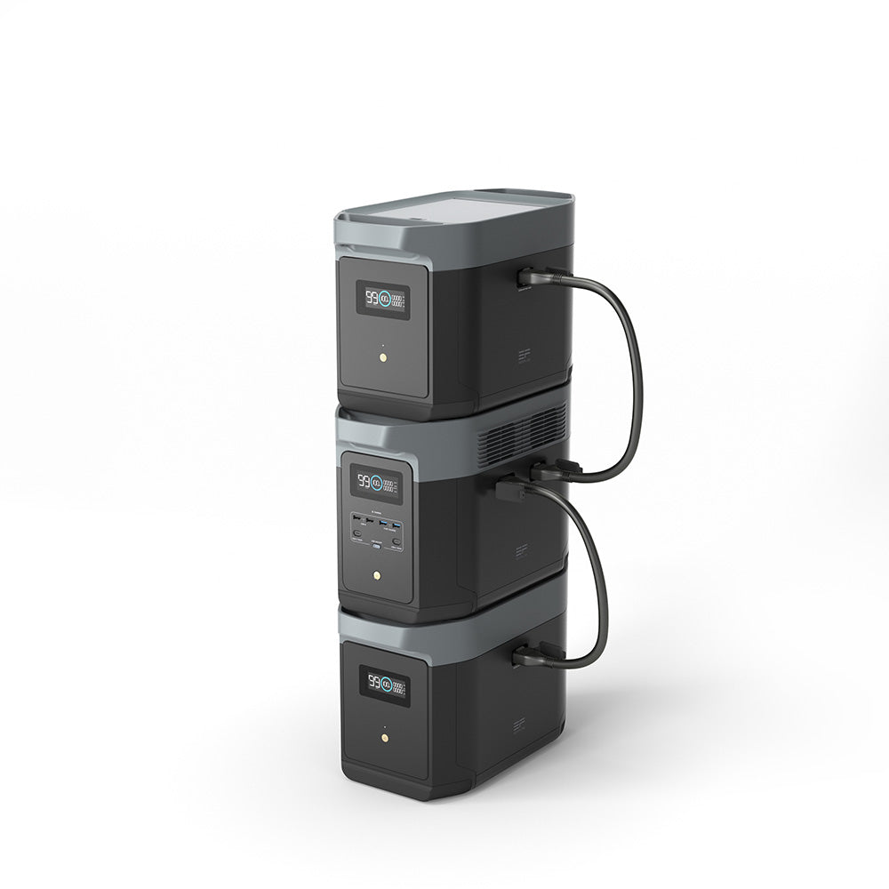 EcoFlow DELTA 2 Max Portable Power Station | 2048Wh | 2400W | 1000W Solar Input