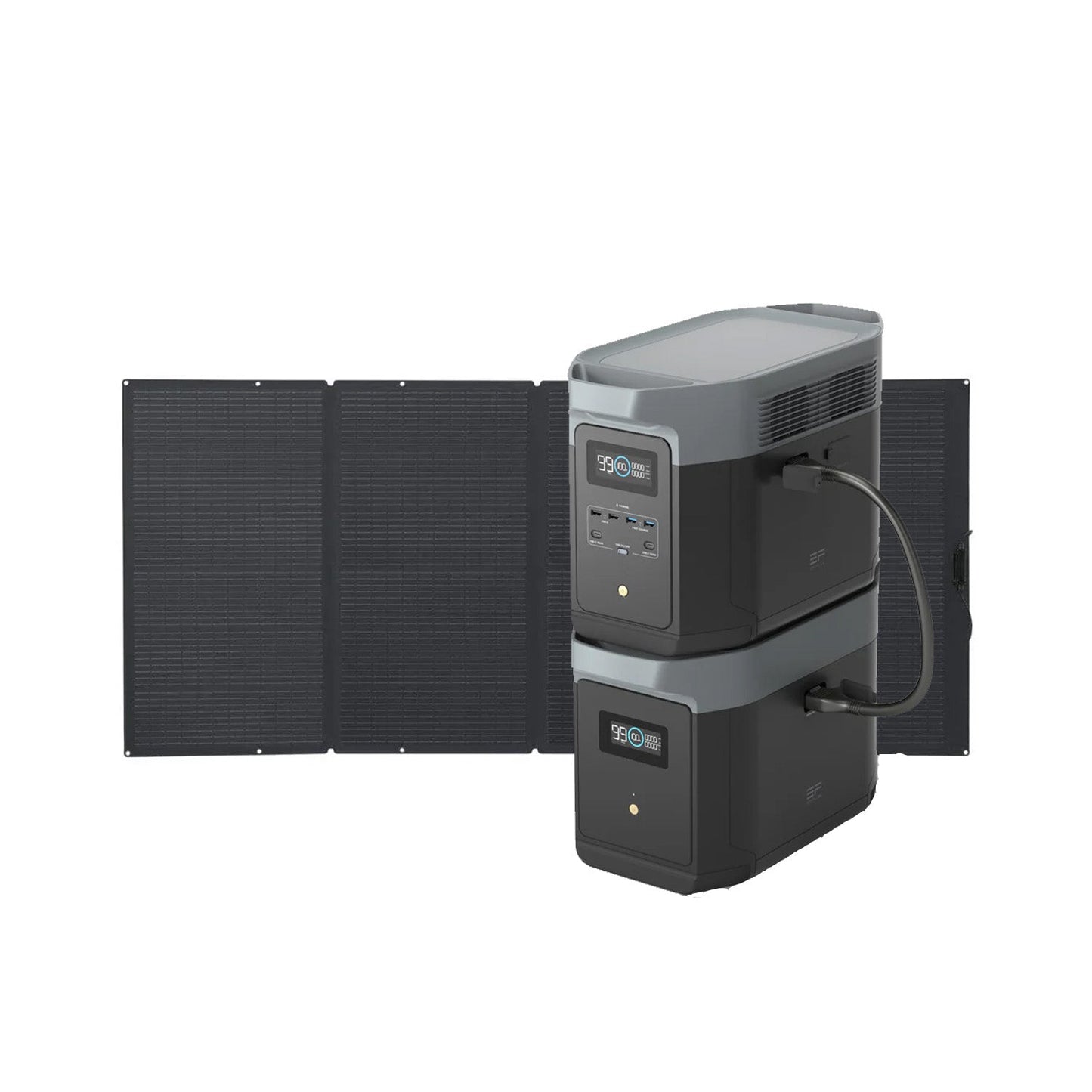 EcoFlow DELTA 2 Max Portable Power Station | 2048Wh | 2400W | 1000W Solar Input