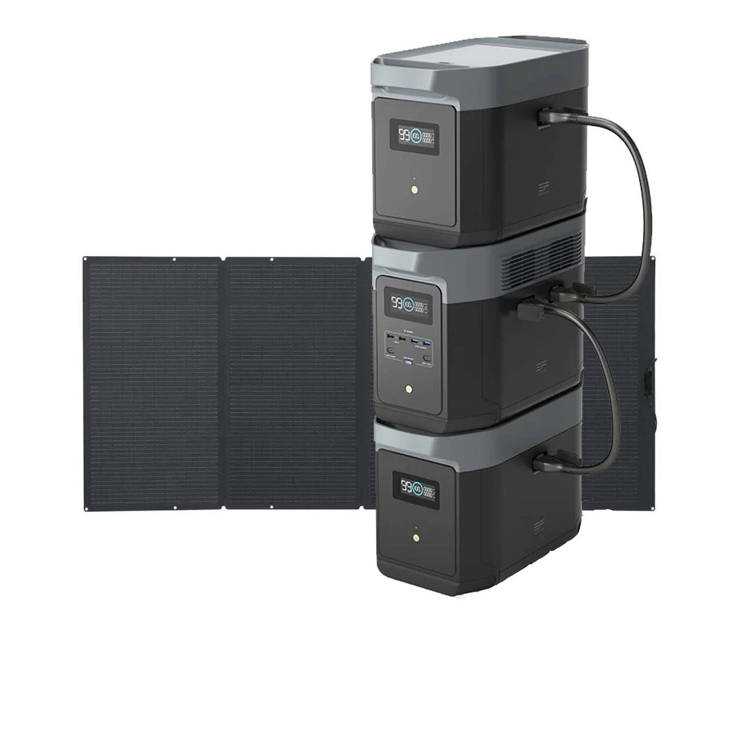 EcoFlow DELTA 2 Max Portable Power Station | 2048Wh | 2400W | 1000W Solar Input