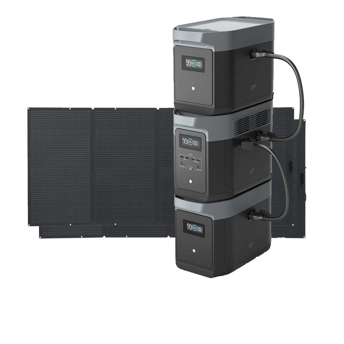 EcoFlow DELTA 2 Max Portable Power Station | 2048Wh | 2400W | 1000W Solar Input
