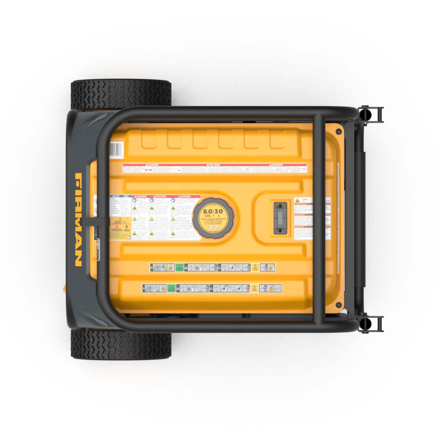 Firman H07553 Dual Fuel 7500W/9400W Portable Generator | Electric Start | 120/240V | CO Alert