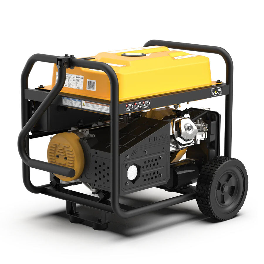 Firman P07505 Gasoline 7500W/9400W Portable Generator | Remote Start | 120/240V | CO Alert