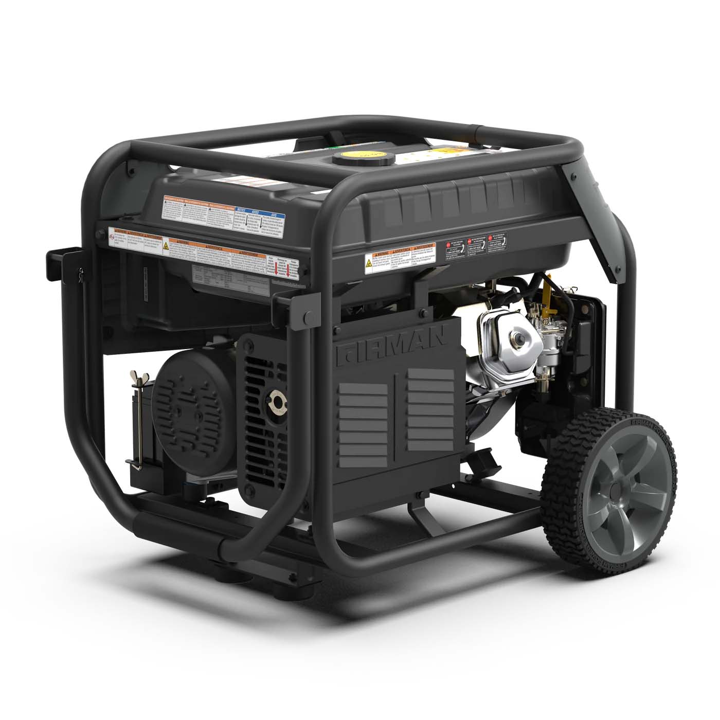 Firman T07573 Tri-Fuel 7500W/9400W Portable Generator | Electric Start | 120/240V | CO Alert
