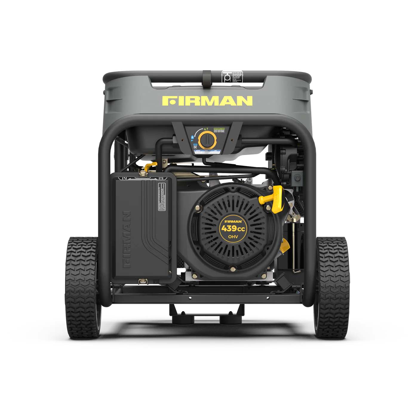 Firman T07573 Tri-Fuel 7500W/9400W Portable Generator | Electric Start | 120/240V | CO Alert