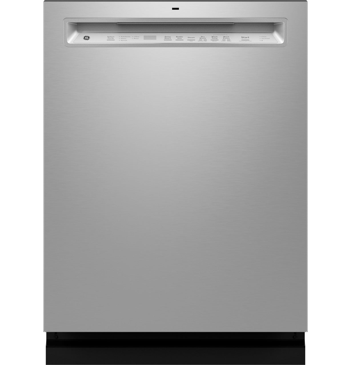 GE GE® ENERGY STAR® Fingerprint Resistant Front Control with Stainless Steel Interior Dishwasher with Sanitize Cycle