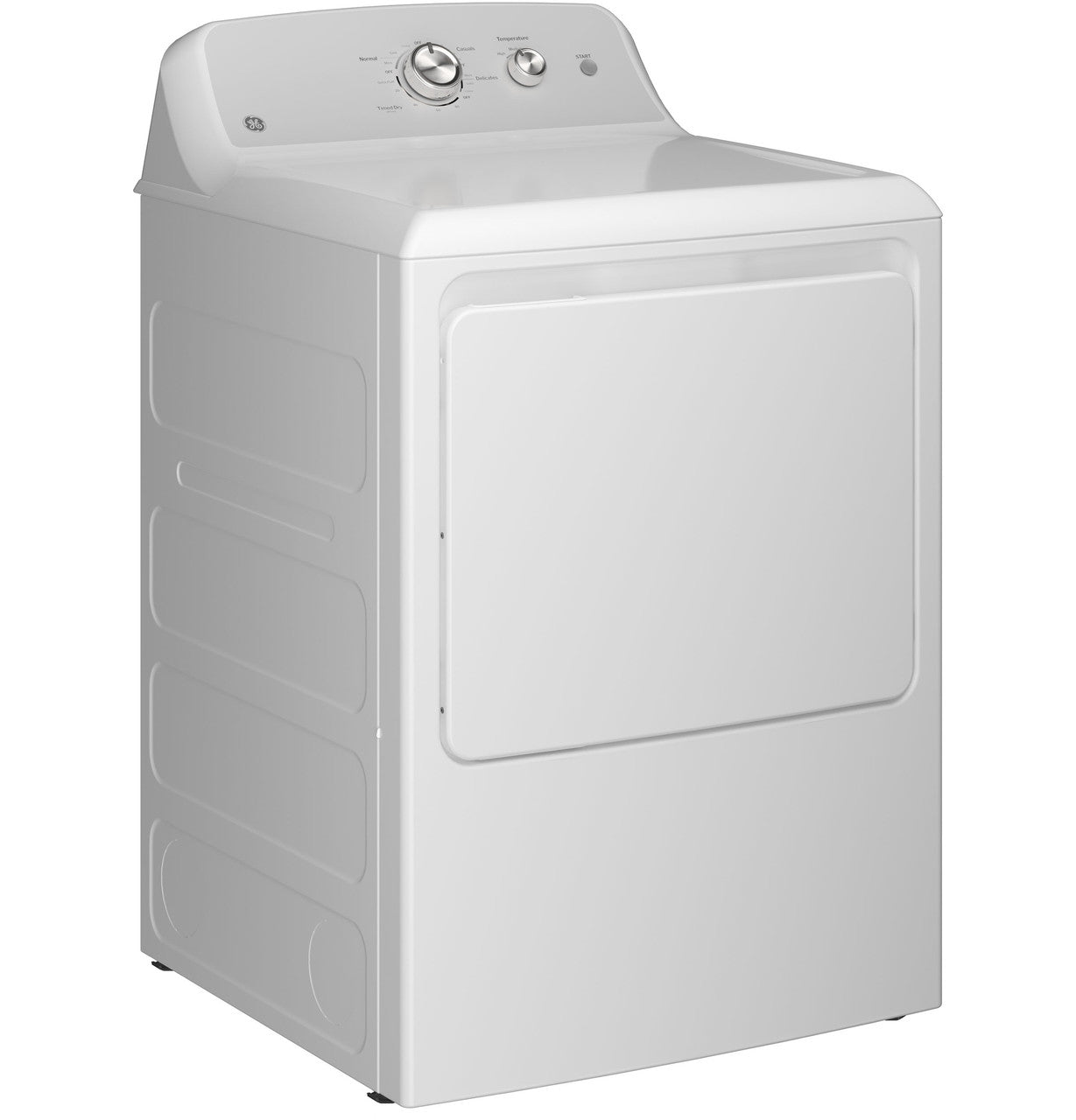 GE GE® 7.2 cu. ft. Capacity Electric Dryer with Up To 120 ft. Venting and Reversible Door