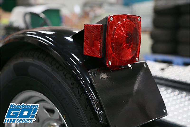 Go! Series Dual Rail Ride-Up Folding Motorcycle Trailer