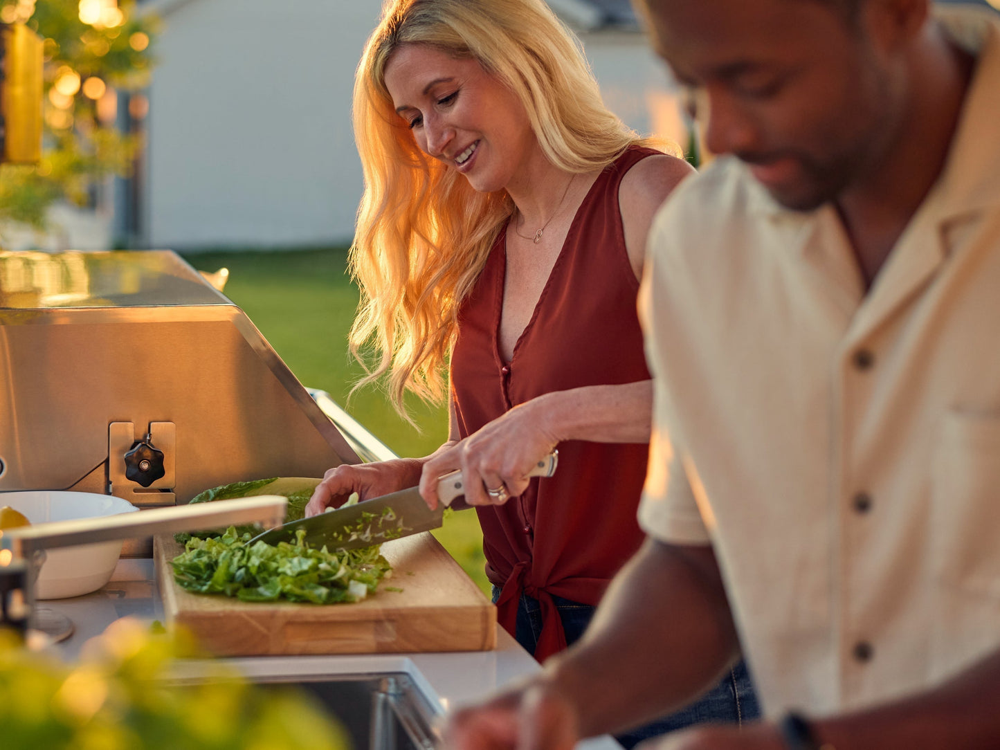 Emory | 12-Foot Outdoor Kitchen Island with Built-In Grill & Pizza Oven