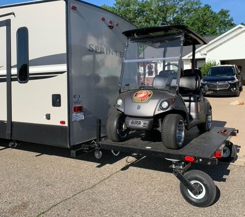 Swivelwheel-DW58  Golf Cart - Motorcycle Carrier / Hauler