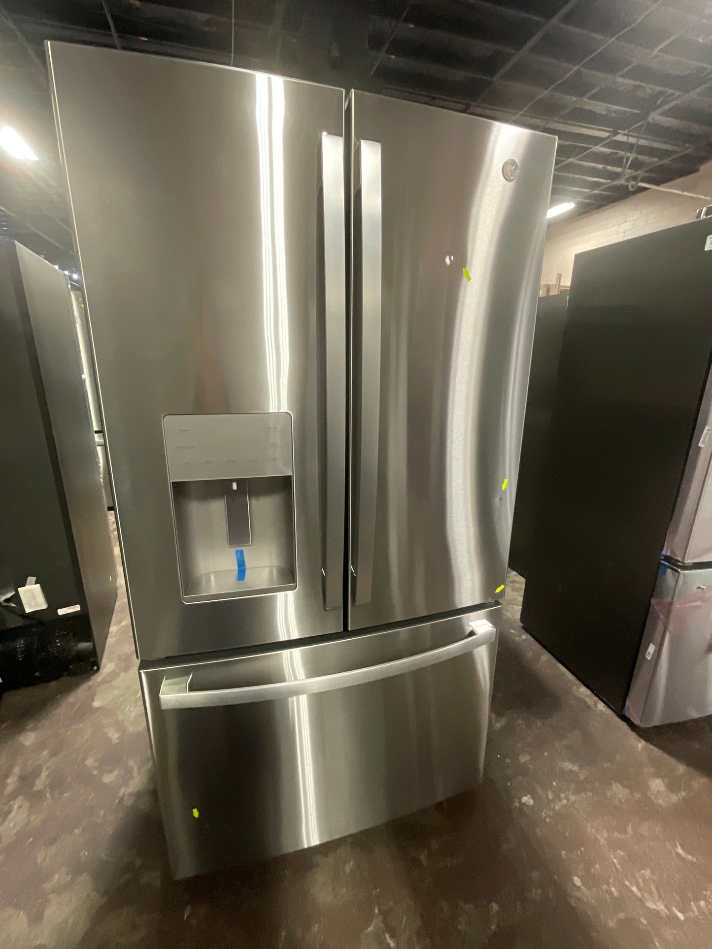 GE GE® ENERGY STAR® 20.6 Cu. Ft. Fingerprint Resistant Counter-Depth French-Door Refrigerator