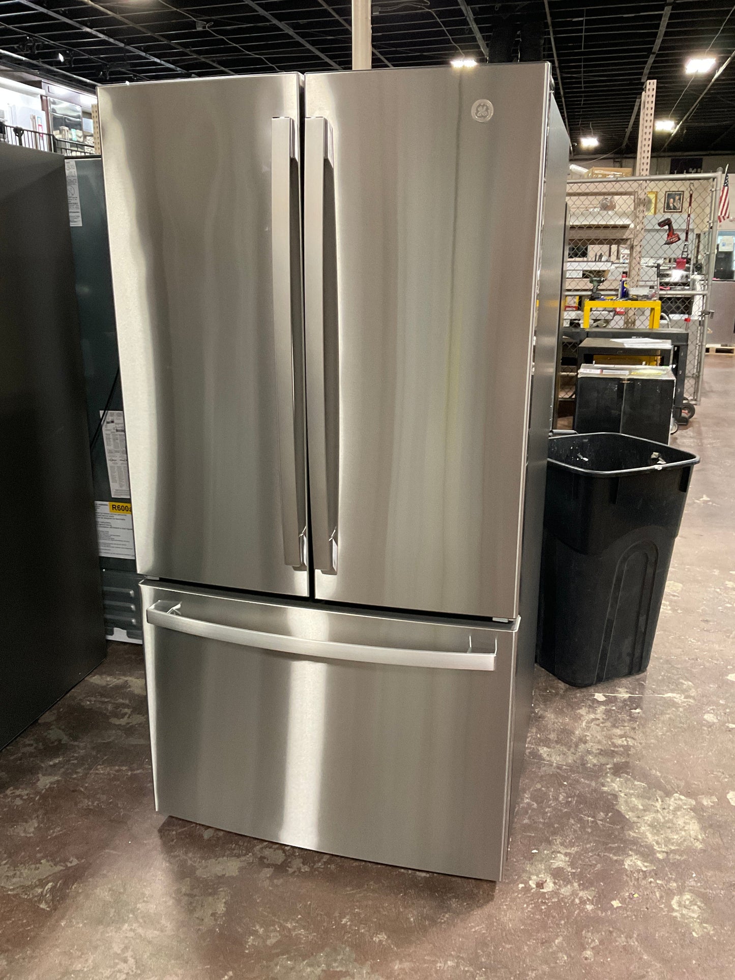 GE ENERGY STAR 27.0 Cu. Ft. Fingerprint Resistant French-Door Refrigerator