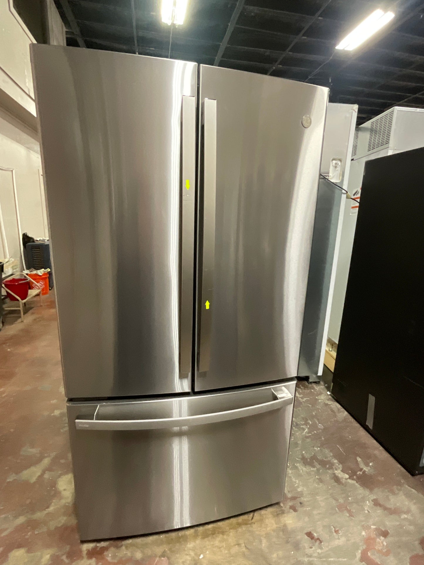 GE Profile™ Series ENERGY STAR® 23.1 Cu. Ft. Counter-Depth French-Door Refrigerator