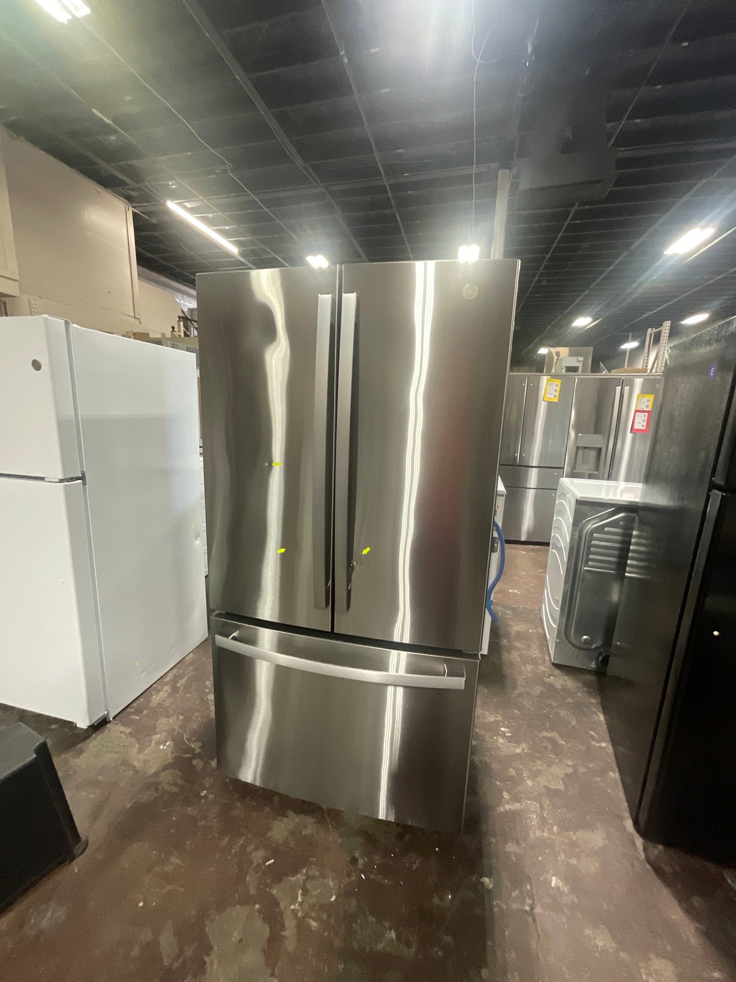 GE ENERGY STAR 27.0 Cu. Ft. Fingerprint Resistant French-Door Refrigerator