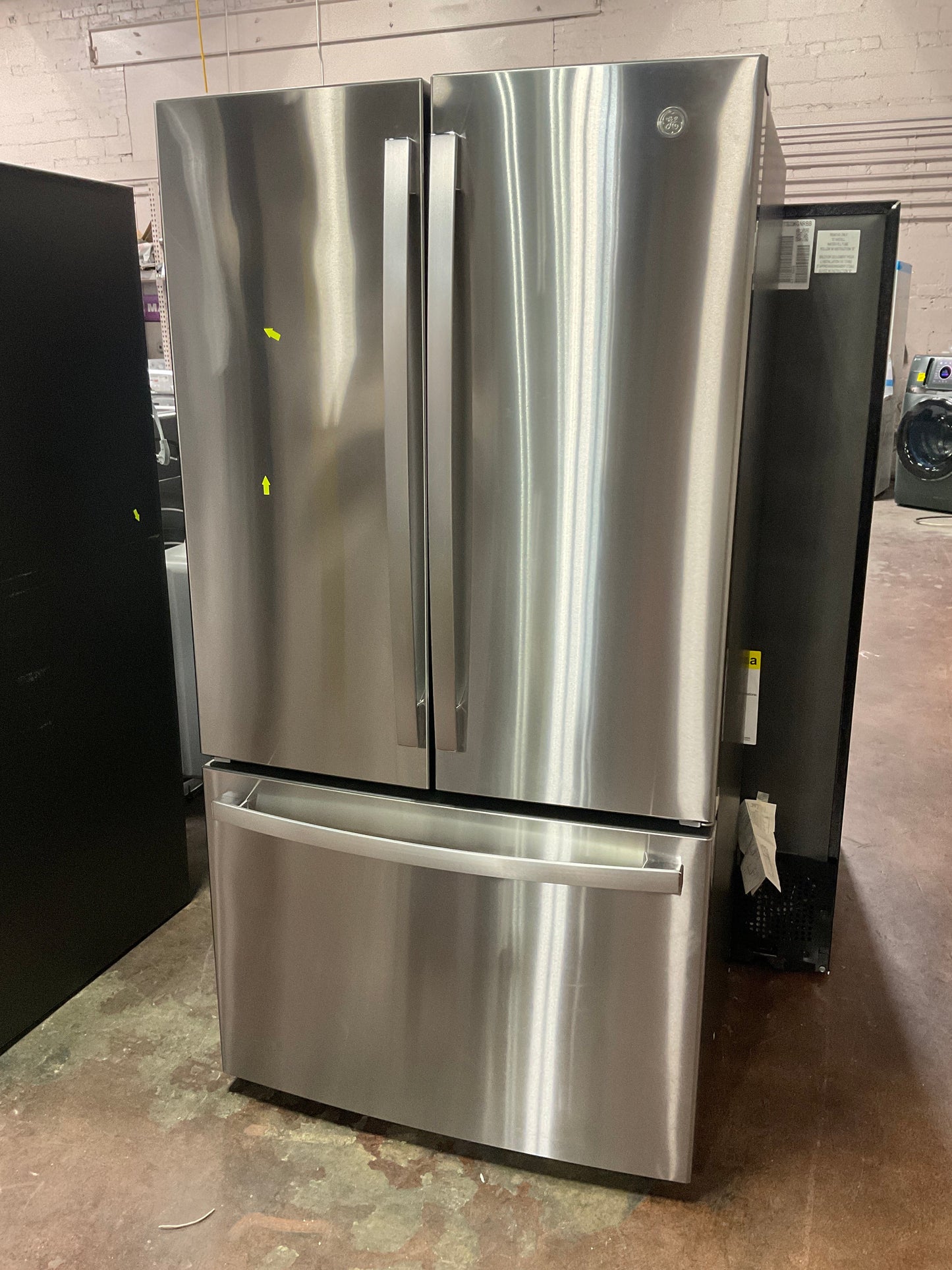 GE GE® ENERGY STAR® 21.9 Cu. Ft. Fingerprint Resistant Counter-Depth French-Door Refrigerator