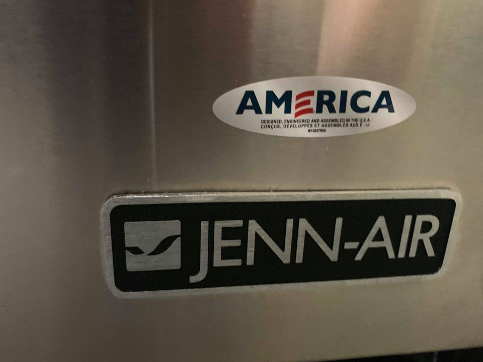 Jenn-air Trifecta Dishwasher in stainless steel