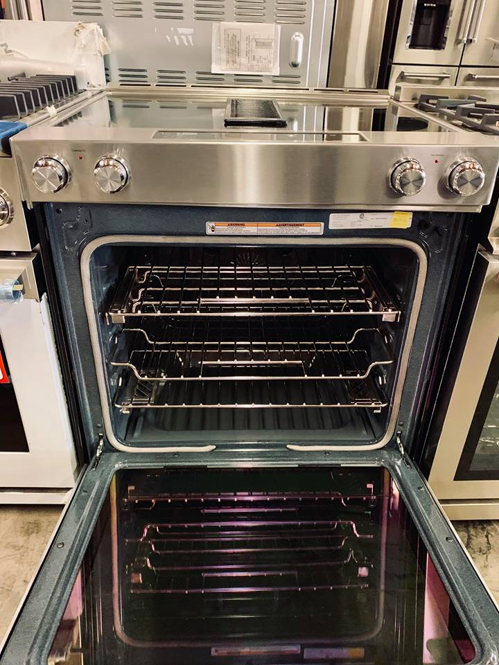 Kitchen-Aid Slide-in Downdraft electric Range