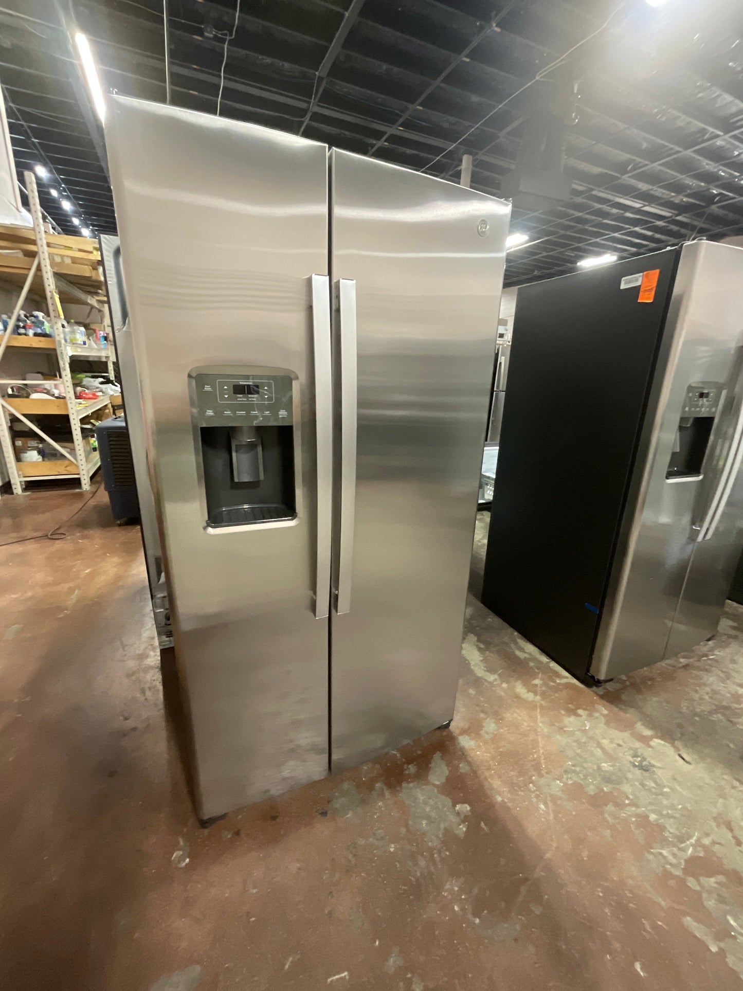 GE® ENERGY STAR® 25.3 Cu. Ft. Side-By-Side Refrigerator