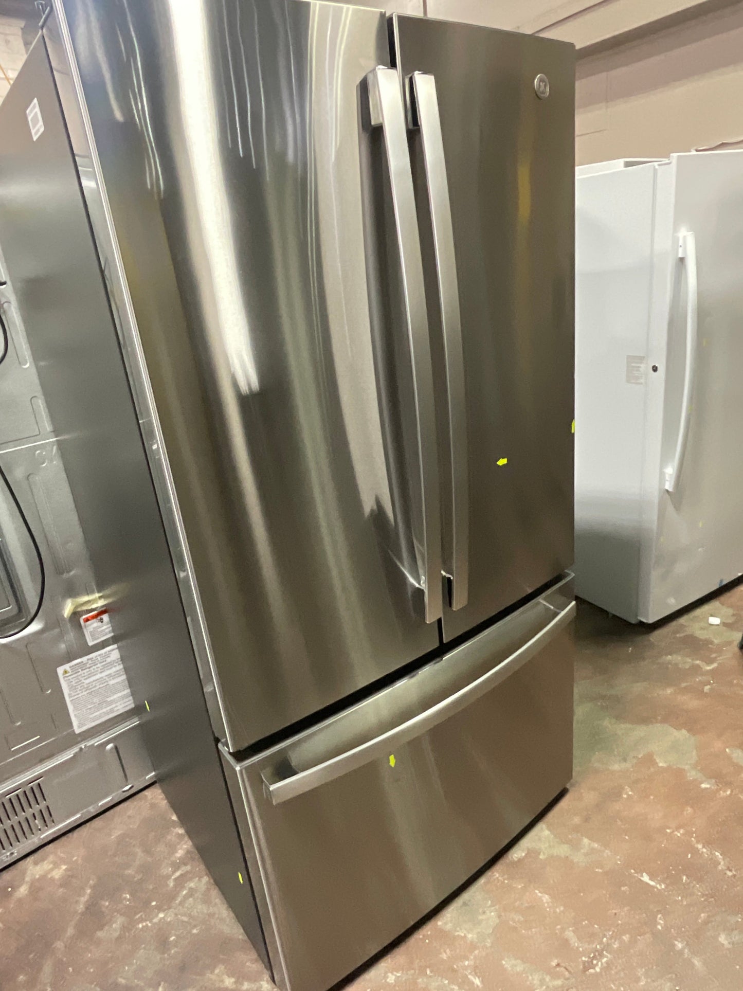 GE ENERGY STAR 27.0 Cu. Ft. Fingerprint Resistant French-Door Refrigerator