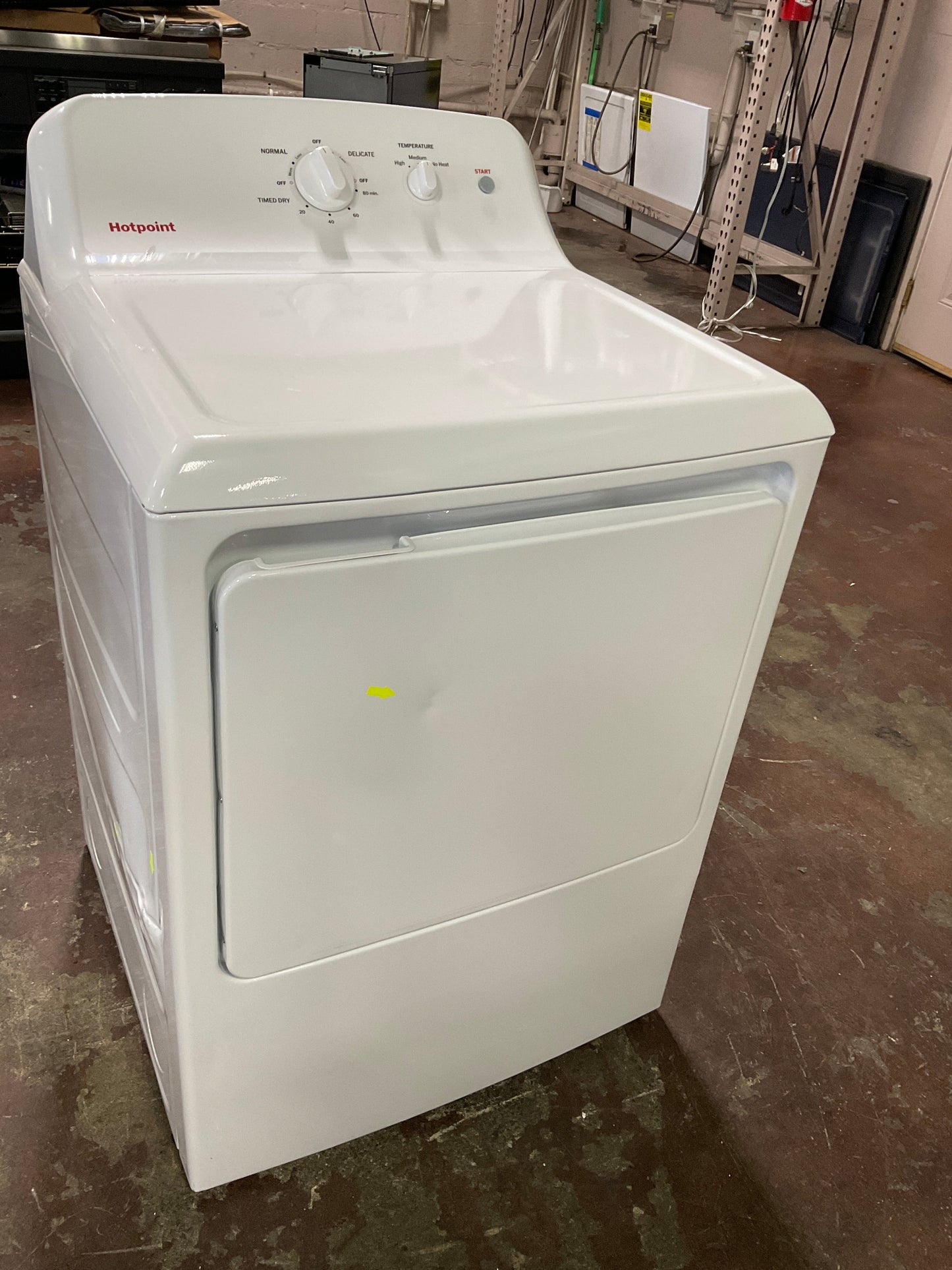 Hotpoint® 6.2 cu. ft. Capacity  Electric Dryer with Up To 120 ft. Venting and Shallow Depth