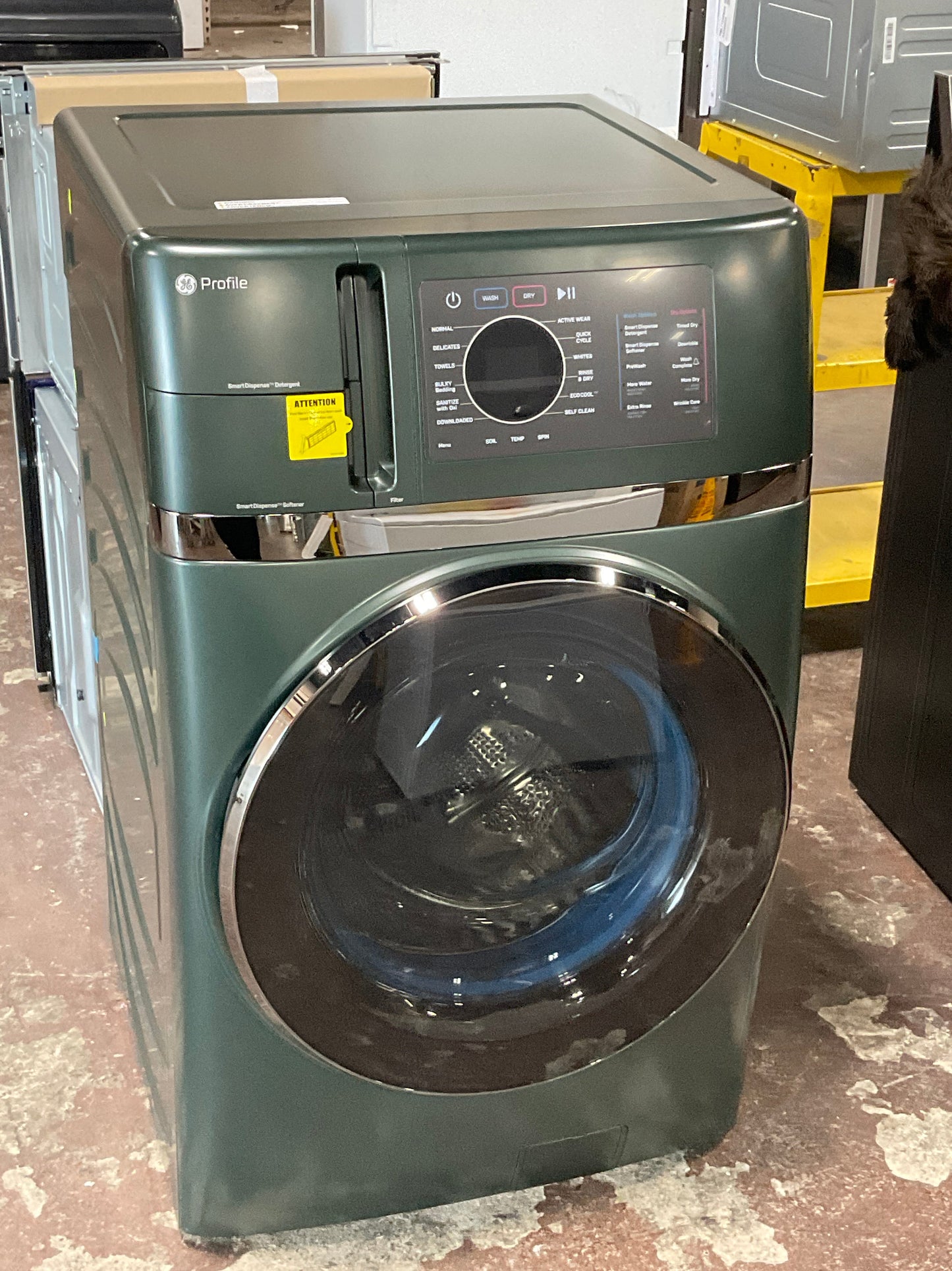 GE Profile™ ENERGY STAR® 4.8 cu. ft. Capacity UltraFast Combo with Ventless Inverter Heat Pump Technology Washer/Dryer