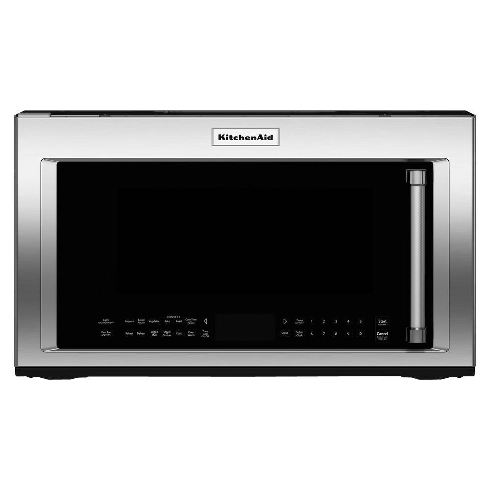 Kitchen-aid Over The Range Professional Microwave in stainless steel