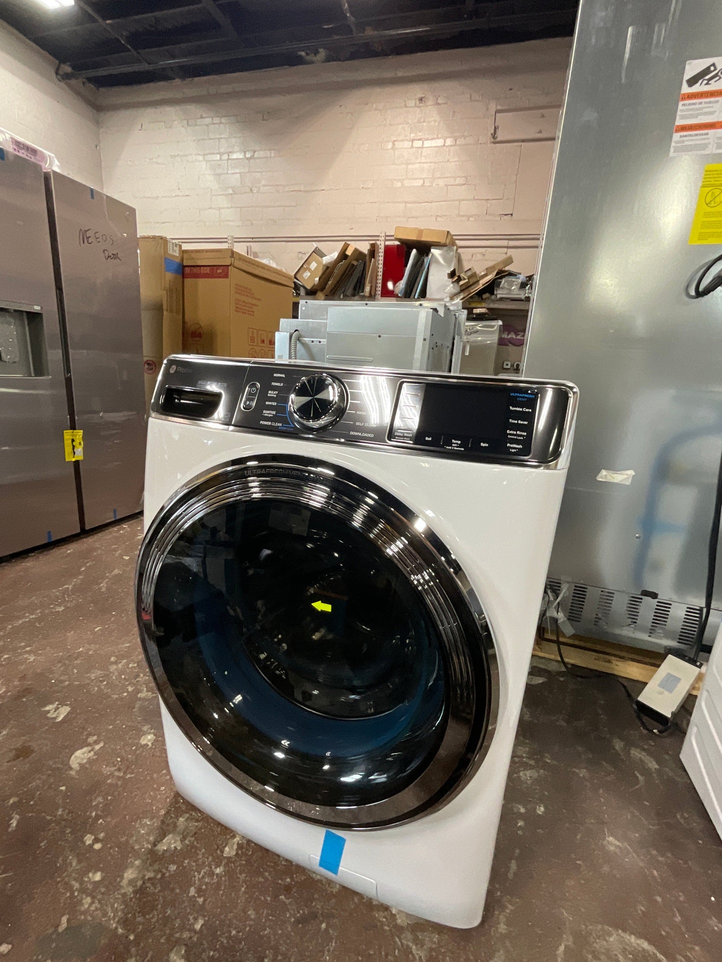 GE Profile™ 5.3 cu. ft. Capacity Smart Front Load ENERGY STAR® Washer with UltraFresh™ Vent System+ with OdorBlock™