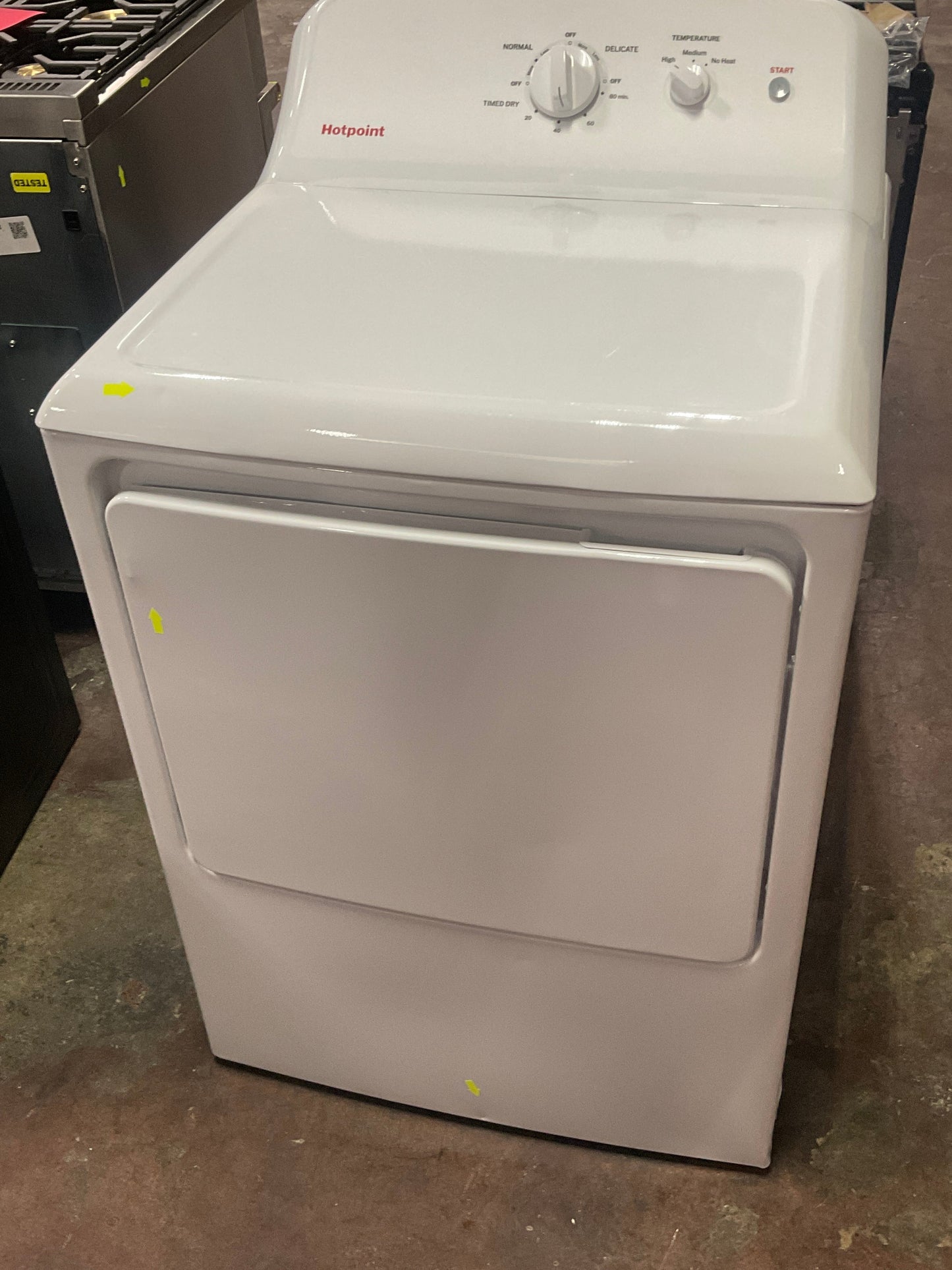 Hotpoint® 6.2 cu. ft. Capacity  Electric Dryer with Up To 120 ft. Venting and Shallow Depth