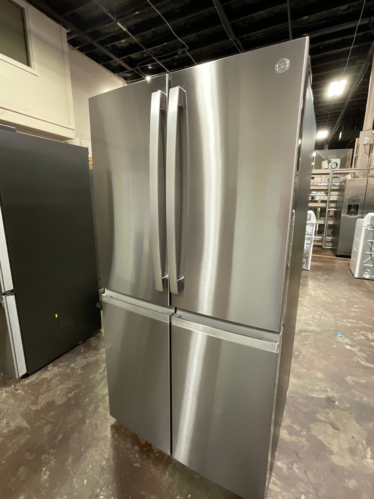GE Profile™ ENERGY STAR® 28.3 Cu. Ft. Quad-Door Refrigerator with Dual-Dispense AutoFill Pitcher