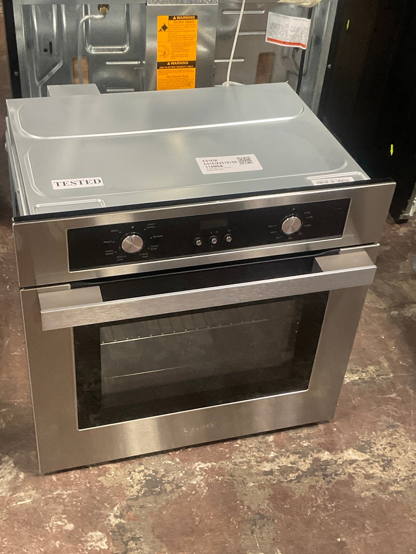 24" Single Electric Built-In Wall Oven