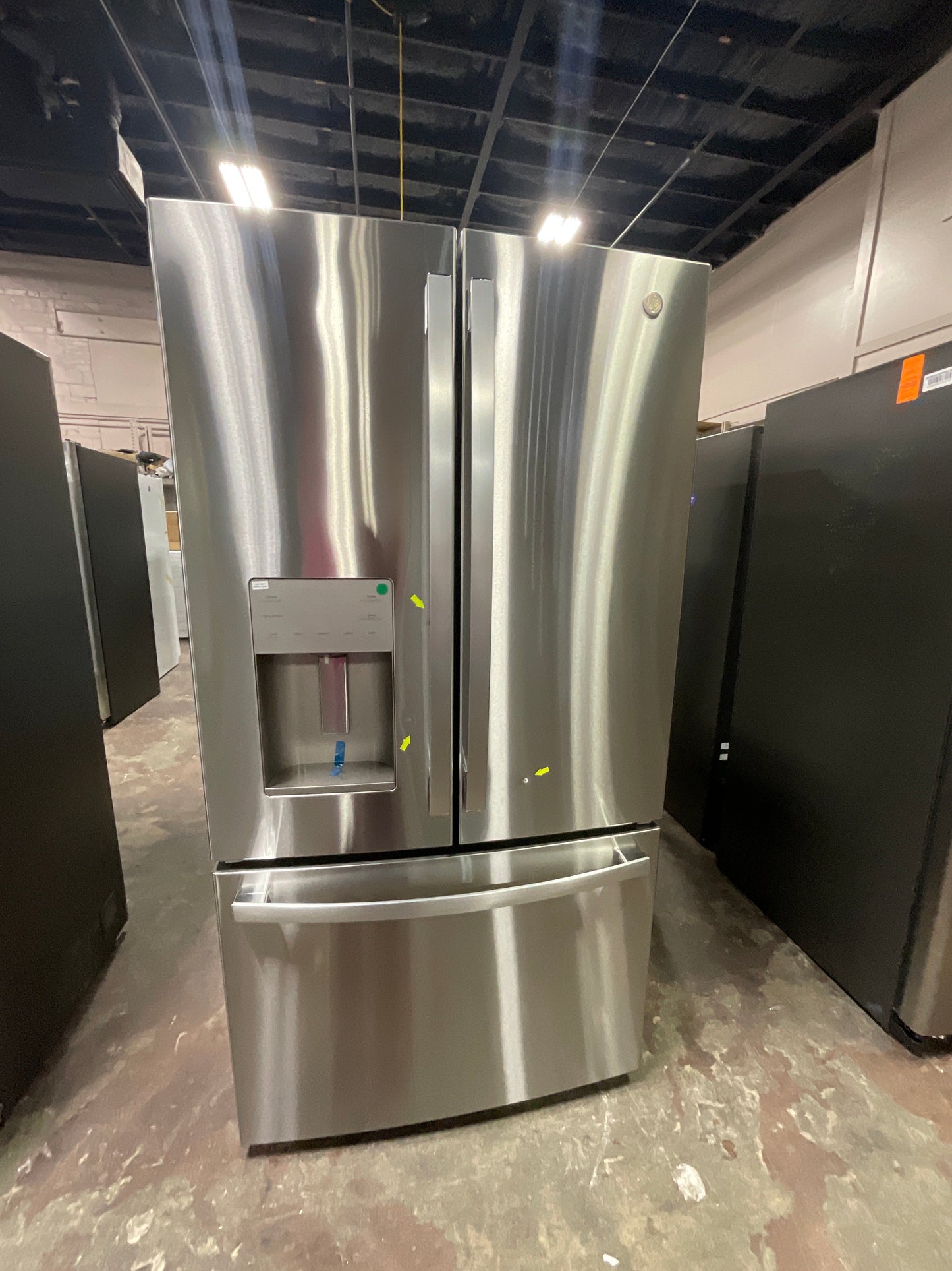 GE GE® ENERGY STAR® 20.6 Cu. Ft. Fingerprint Resistant Counter-Depth French-Door Refrigerator