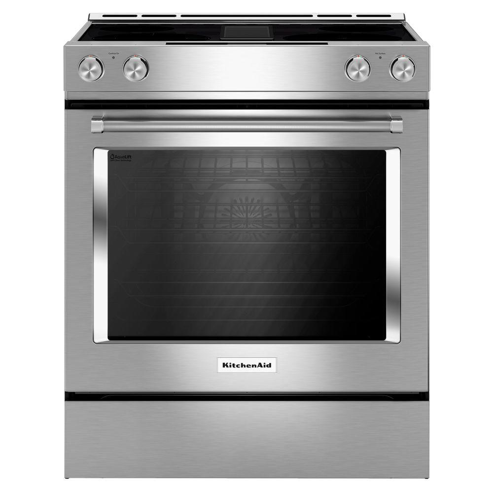 Kitchen-Aid Slide-in Downdraft electric Range