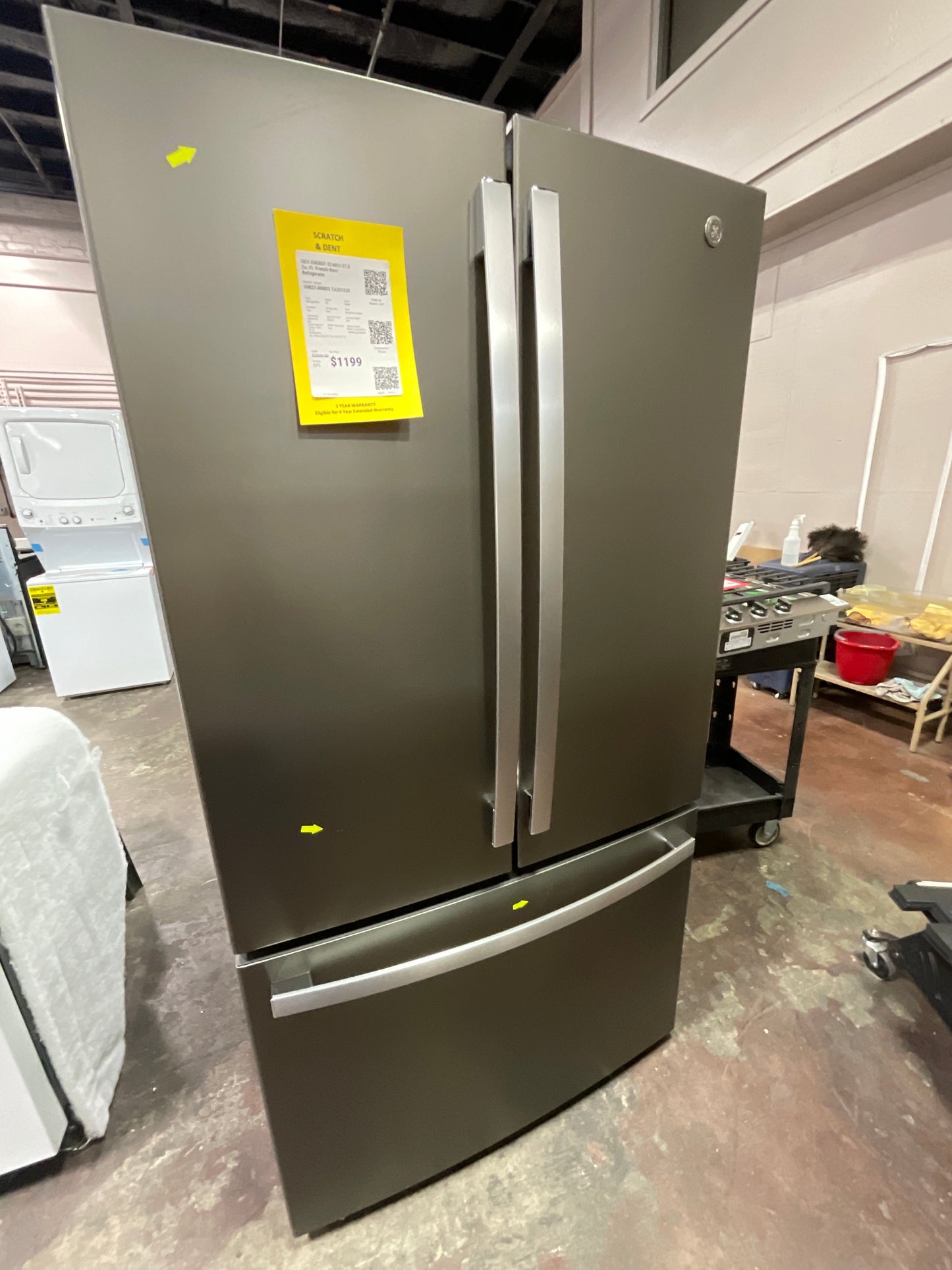 GE® ENERGY STAR® 27.0 Cu. Ft. French-Door Refrigerator