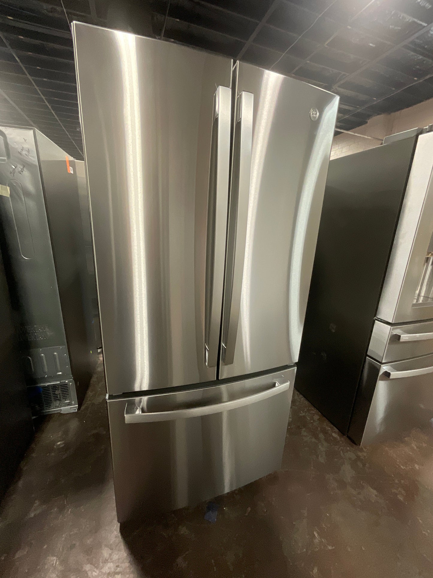 GE® ENERGY STAR® 18.6 Cu. Ft. Counter-Depth French-Door Refrigerator