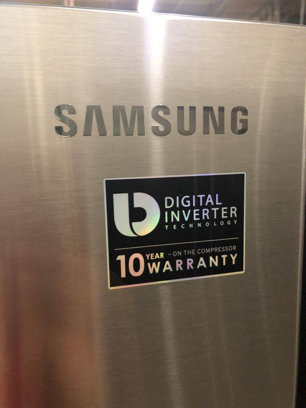 Samsung Show case 4 door refrigerator in stainless steel