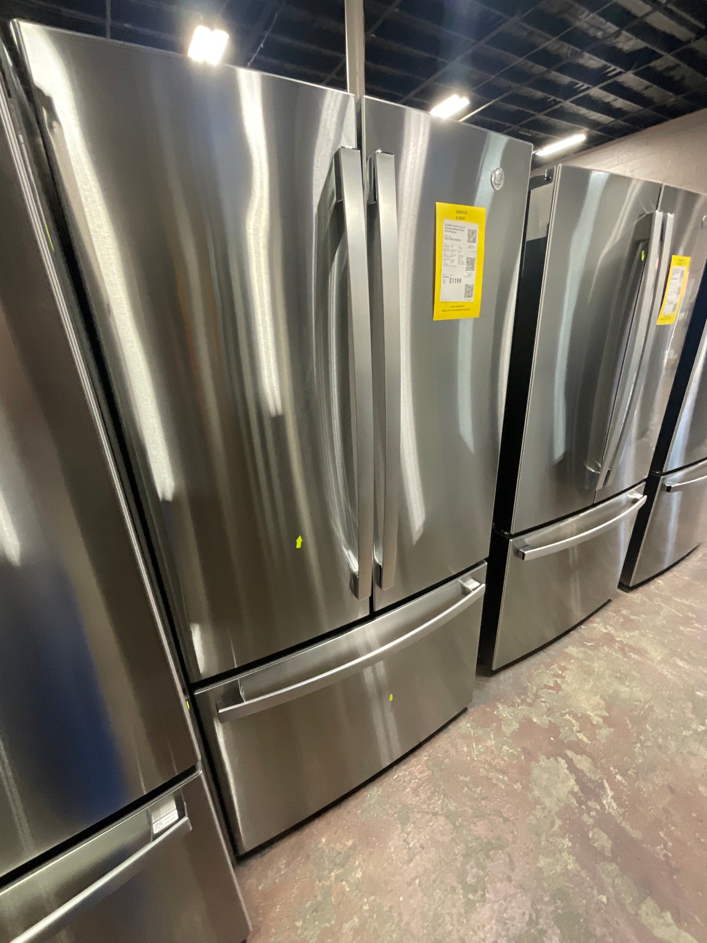 GE ENERGY STAR 27.0 Cu. Ft. Fingerprint Resistant French-Door Refrigerator
