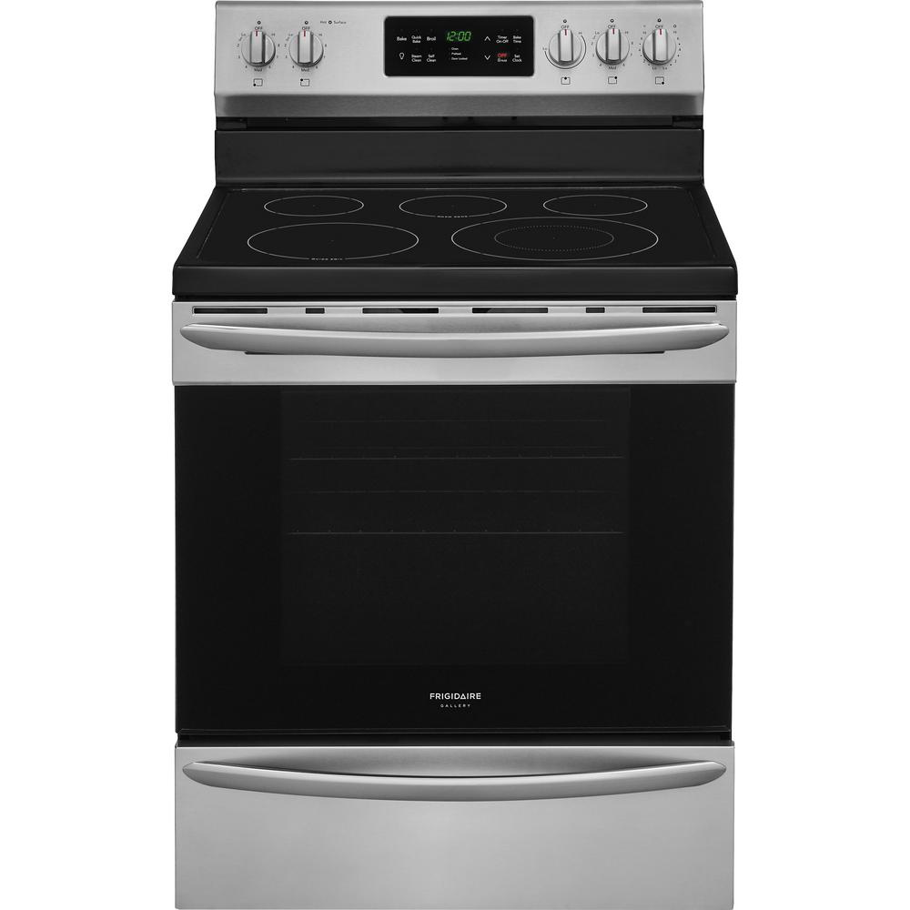 Frigidaire Gallery Electric Stove in stainless steel